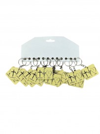 Chaveiro Esperan�a F� Amor MDF 12 unidades