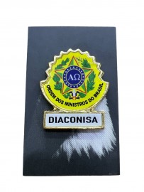 Broche boton  Diaconisa  unidade 