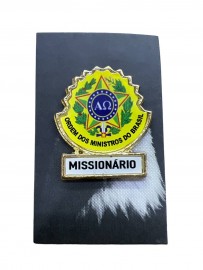 Broche boton  Missionrio  unidade 