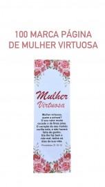 100 Marca pagina mulher virtuosa 