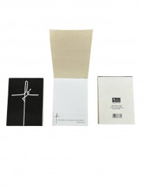 Bloco de anota��o F� preto unidade