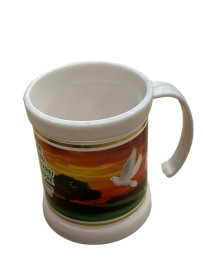 Pacote com 24 canecas pl�stico 