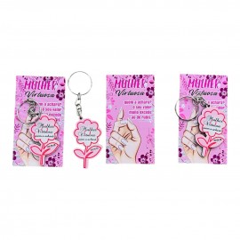 Flor mulher virtuosa MDF - 10 unidades