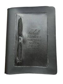 Capa B�blia Salmo 23 n�mero 13 com z�per e bolso 1 unidade preta