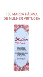 100 Marca pagina mulher virtuosa 