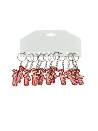 Chaveiro Gratid�o MDF 12 unidades