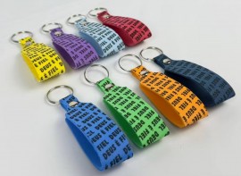 100 chaveiro EVA Deus � Fiel 