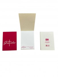 Bloco de anota��o gratid�o rosa unidade