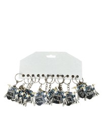 Chaveiro Bateria crist�o de MDF 12 anos 