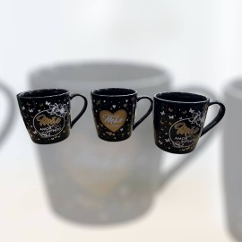Caneca M�e Black de porcelana 290 ml