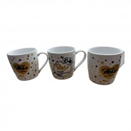 Caneca de Mãe branca porcelana 290 ml